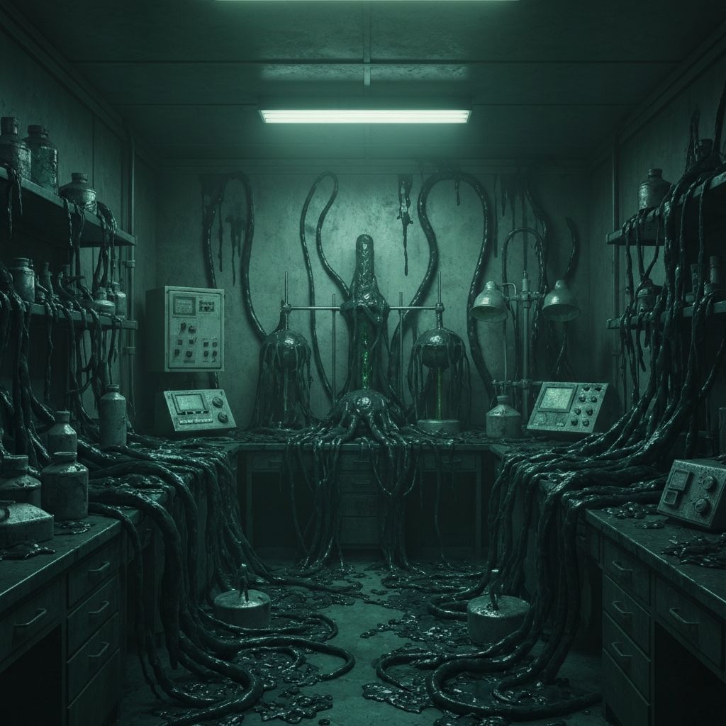 Ilustração do conto: Protocolo Contenção